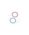 Apple İphone 13 Mini Renkli Kamera Lens Koruma Cam - Pembe-mavi