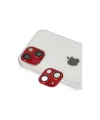 Apple İphone 13 Pers Alüminyum Kamera Lens - Kırmızı