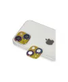Apple İphone 13 Pers Alüminyum Kamera Lens - Rainbow