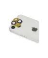 Apple İphone 13 Pers Alüminyum Kamera Lens - Rainbow