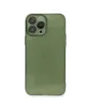 Apple İphone 13 Pro Kılıf Fly Lens Silikon - Yeşil