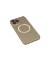 Apple iPhone 13 Pro Kılıf Jack Magneticsafe Lens Silikon - Gold