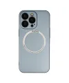 Apple İphone 13 Pro Kılıf Jack Magneticsafe Lens Silikon - Sierra Blue
