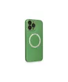 Apple iPhone 13 Pro Kılıf Jack Magneticsafe Lens Silikon - Yeşil