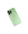Apple İphone 13 Pro Kılıf Jack Magneticsafe Lens Silikon - Yeşil
