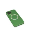 Apple İphone 13 Pro Kılıf Jack Magneticsafe Lens Silikon - Yeşil