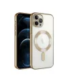 Apple İphone 13 Pro Kılıf Kross Magneticsafe Kapak - Gold