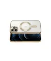Apple İphone 13 Pro Kılıf Kross Magneticsafe Kapak - Gold