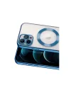 Apple İphone 13 Pro Kılıf Kross Magneticsafe Kapak - Sierra Blue