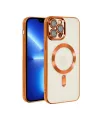 Apple İphone 13 Pro Kılıf Kross Magneticsafe Kapak - Turuncu