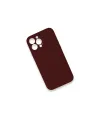Apple İphone 13 Pro Kılıf Lansman Legant Silikon - Bordo