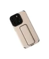 Apple İphone 13 Pro Kılıf Mega Standlı Silikon - Gold