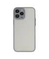 Apple İphone 13 Pro Kılıf Montreal Silikon Kapak - Gri