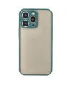 Apple İphone 13 Pro Kılıf Montreal Silikon Kapak - Yeşil