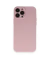 Apple İphone 13 Pro Kılıf Nano İçi Kadife Silikon - Pembe