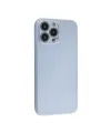 Apple İphone 13 Pro Kılıf Nano İçi Kadife Silikon - Sky Blue