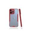 Apple İphone 13 Pro Kılıf Platin Silikon - Kırmızı