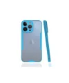 Apple İphone 13 Pro Kılıf Platin Silikon - Mavi