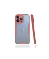 Apple İphone 13 Pro Kılıf Platin Silikon - Pembe