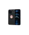 Apple İphone 13 Pro Kılıf Range Yüzüklü Silikon - Siyah-gold
