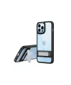 Apple İphone 13 Pro Kılıf Rolet Stand Kapak - Siyah