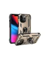 Apple İphone 13 Pro Kılıf Sofya Yüzüklü Silikon Kapak - Gold