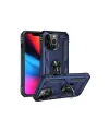 Apple İphone 13 Pro Kılıf Sofya Yüzüklü Silikon Kapak - Lacivert