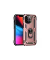 Apple İphone 13 Pro Kılıf Sofya Yüzüklü Silikon Kapak - Rose