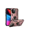 Apple İphone 13 Pro Kılıf Sofya Yüzüklü Silikon Kapak - Rose