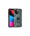 Apple İphone 13 Pro Kılıf Sofya Yüzüklü Silikon Kapak - Yeşil