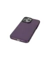 Apple İphone 13 Pro Max Kılıf Anka Pc Sert Metal Kapak - Mor