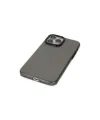 Apple İphone 13 Pro Max Kılıf Anka Pc Sert Metal Kapak - Siyah