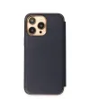Apple iPhone 13 Pro Max Kılıf Dolpin Kapaklı - Lacivert