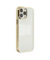 Apple İphone 13 Pro Max Kılıf Element Silikon - Gold