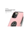 Apple iPhone 13 Pro Max Kılıf Elit Yüzüklü Kapak - Pembe