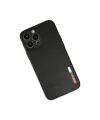 Apple İphone 13 Pro Max Kılıf Loop Deri Silikon - Siyah