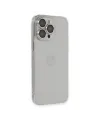 Apple İphone 13 Pro Max Kılıf Luko Lens Silikon - Gümüş