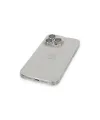 Apple İphone 13 Pro Max Kılıf Luko Lens Silikon - Gümüş