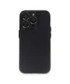Apple İphone 13 Pro Max Kılıf Luko Lens Silikon - Siyah