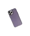 Apple İphone 13 Pro Max Kılıf Modos Metal Kapak - Derin Mor