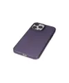 Apple İphone 13 Pro Max Kılıf Modos Metal Kapak - Derin Mor