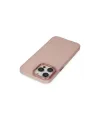 Apple iPhone 13 Pro Max Kılıf Modos Metal Kapak - Pembe