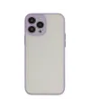 Apple İphone 13 Pro Max Kılıf Montreal Silikon Kapak - Mor