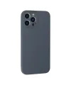 Apple İphone 13 Pro Max Kılıf Nano İçi Kadife Silikon - Gri