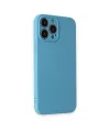 Apple İphone 13 Pro Max Kılıf Nano İçi Kadife Silikon - Mavi