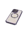 Apple İphone 13 Pro Max Kılıf Prag Magneticsafe Kapak - Derin Mor