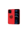 Apple İphone 13 Pro Max Kılıf Range Yüzüklü Silikon - Kırmızı