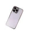 Apple iPhone 13 Pro Max Kılıf Razer Lensli Silikon - Gold