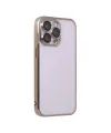 Apple iPhone 13 Pro Max Kılıf Razer Lensli Silikon - Gold