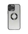 Apple iPhone 13 Pro Max Kılıf Slot Silikon - Siyah